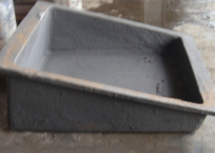 Custom Lead Ingot Mold , Alum Cap Sow Molds With Fork Slots V Method