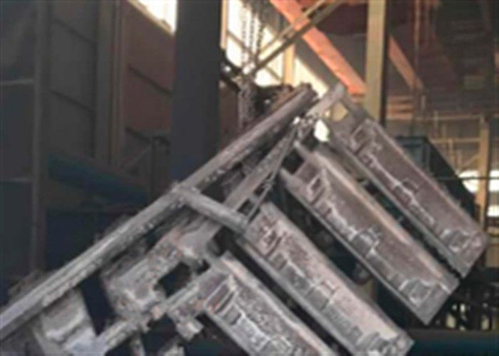 Steel Metal Ingot Molds , Ingot Casting Molds Aluminum Remelter Made